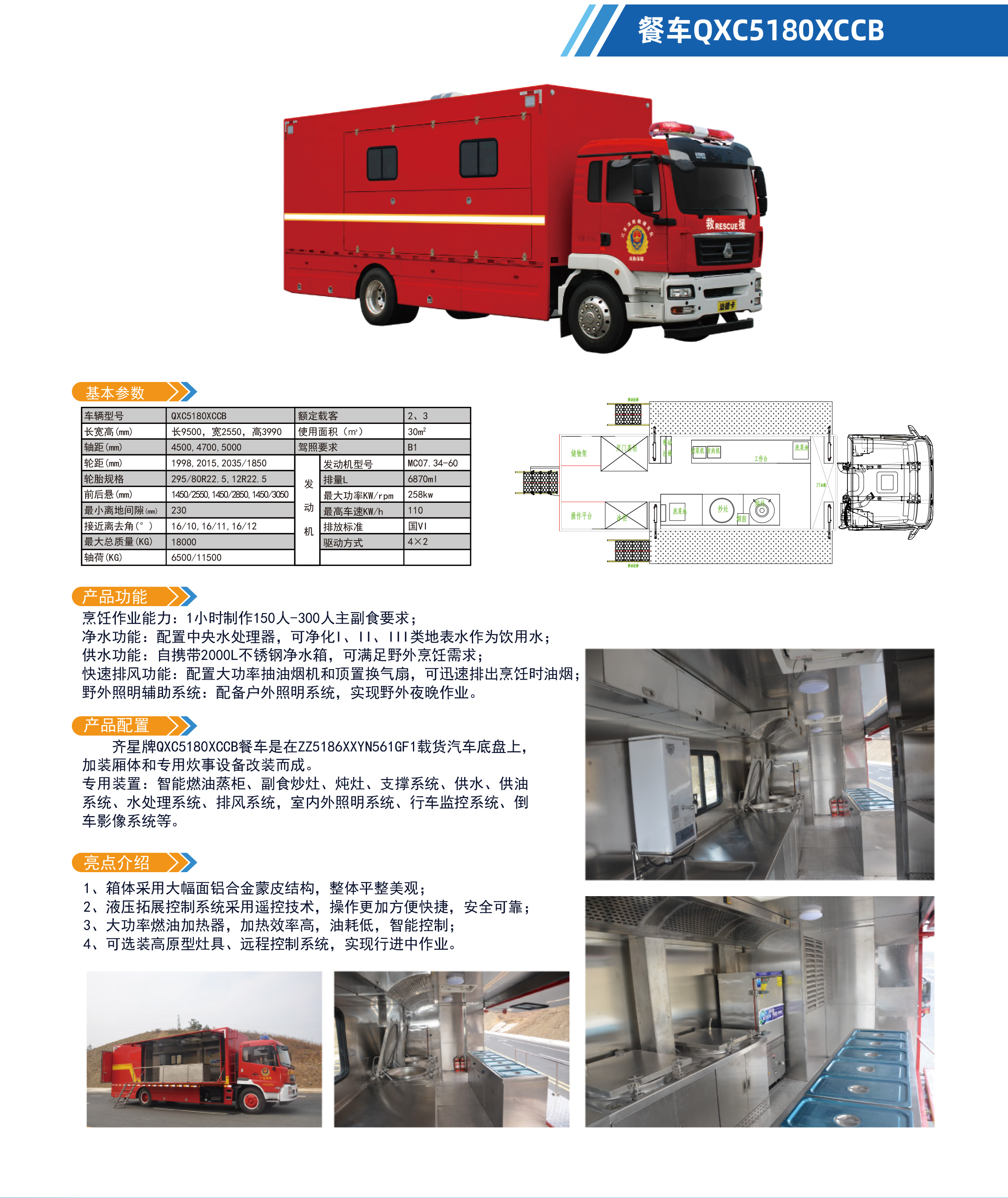 餐車(chē)QXC5180<em></em>xCCB