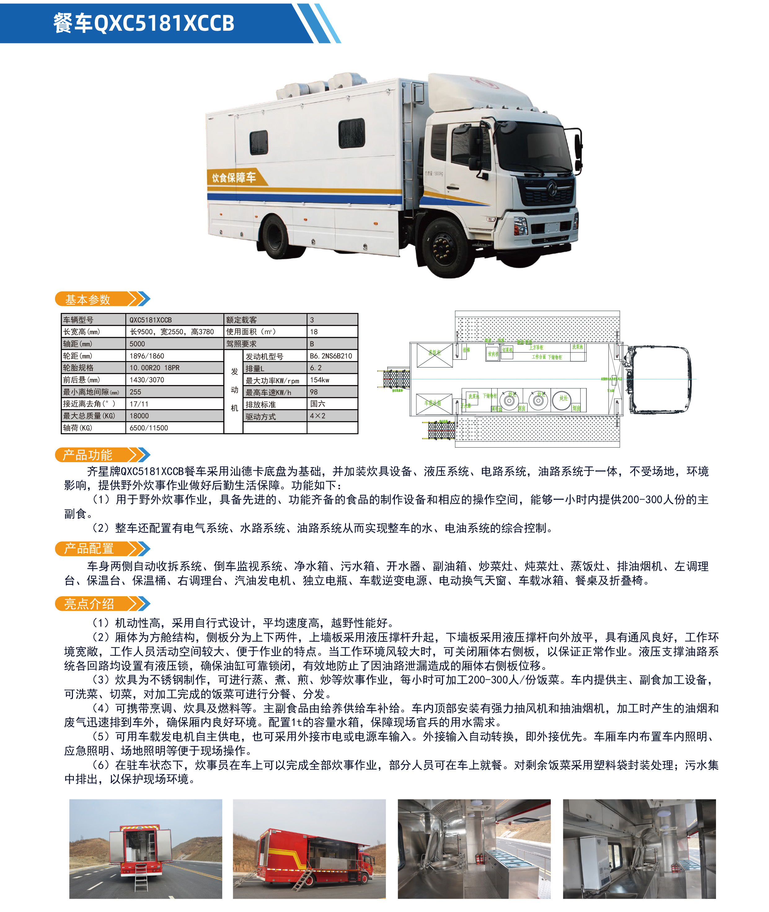 餐車QXC5181XCCB