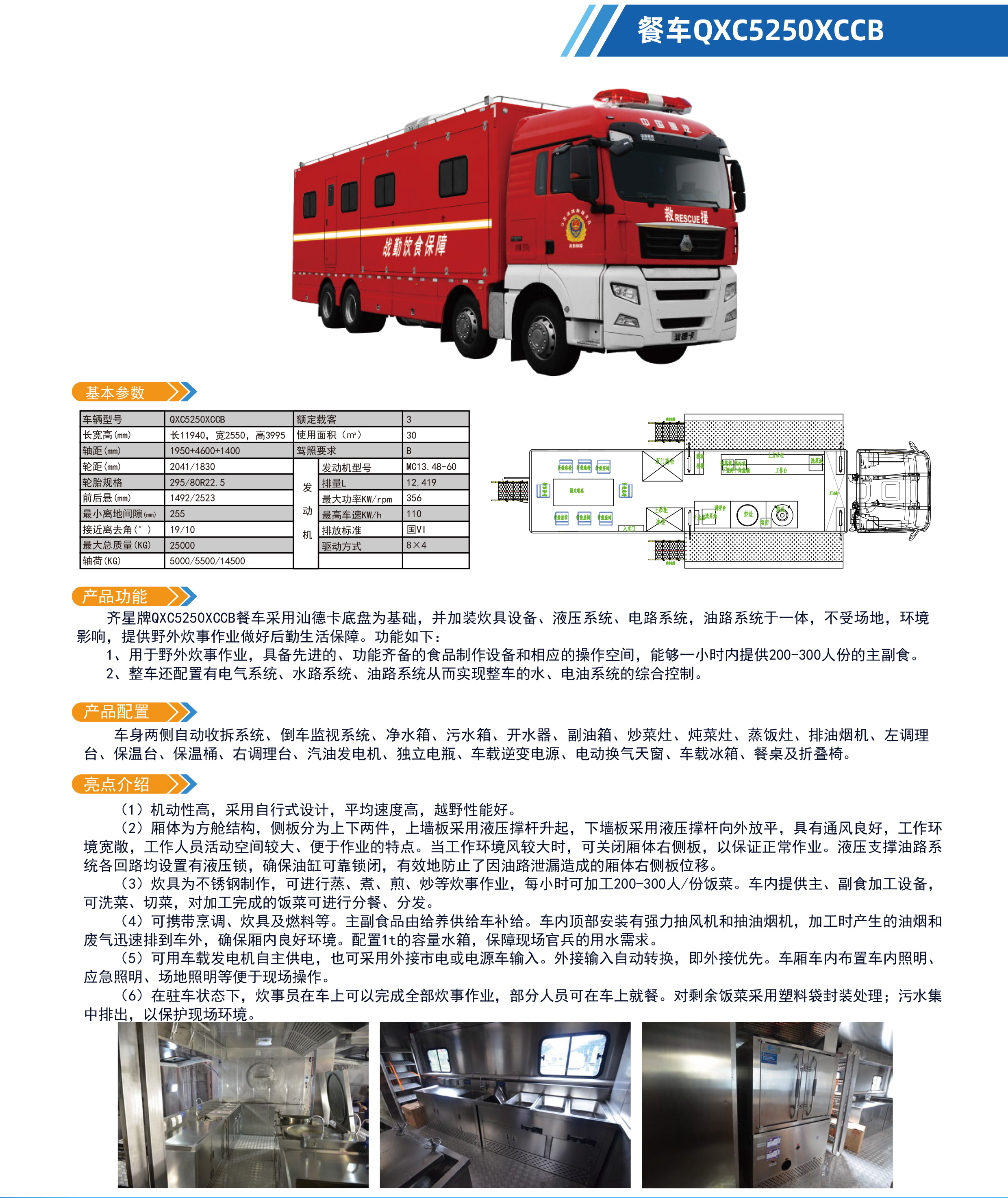 餐車(chē)QXC5250<em></em>xCCB