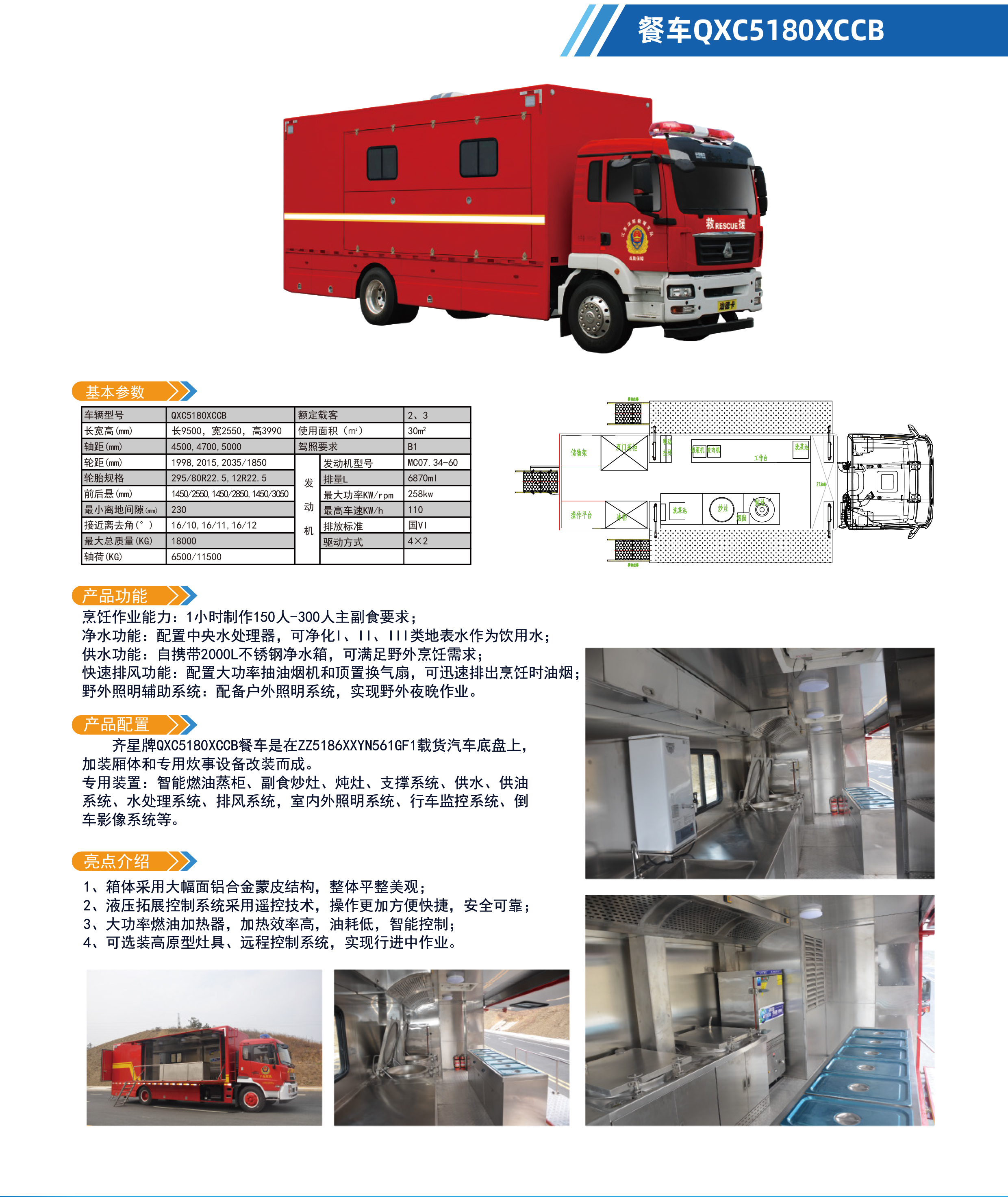 餐車(chē)QXC5180<em></em>xCCB